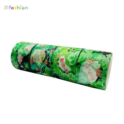 China Waterproof Decorating Tape Printed Perforated Washi Tapes for Gift Wrapping for sale