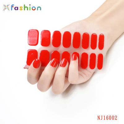 China Wholesale Custom Nail Stickers Pattern Eco-friendly Nail Polish Onion Powder Nail Sticker for sale