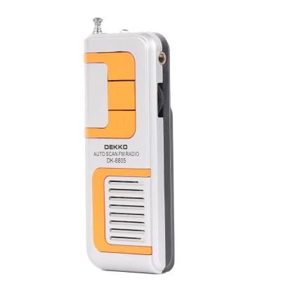 China With Flashlight Wholesale Mini Fm iPocket Min iPocket Radio With Flashlight for sale