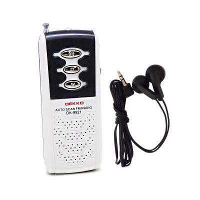 China High Performance Mini Portable FM PORTABLE Radio for sale