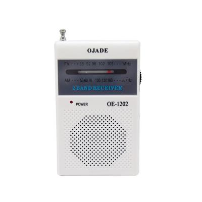 China High quality Bass Speaker Classical design fm am 2 band radio easy to carry portable mini radio for sale