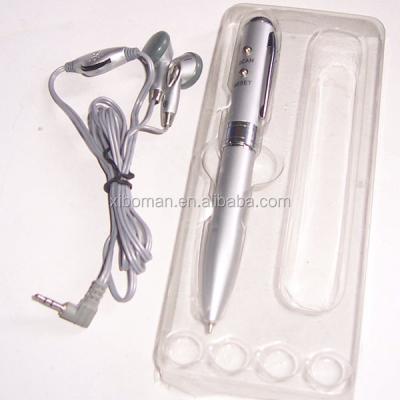 China Portable Type Ball Pen Button Batteries Power Supply Writing Radio Function fm Writing Radio for sale