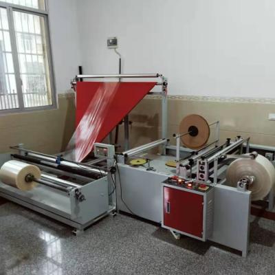 China Garment Shops High Speed ​​Triangle Folding Machine For OPP Film Bag Making Machine At 150m/min for sale