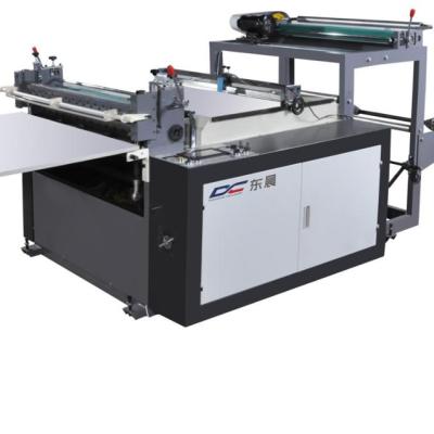 China Factory Compact PE BOPP PET EVA EPE Plastic Film Roll Cutting Sheets Rolling Machine Supplier for sale