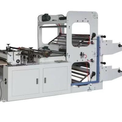 China Factory printed non woven plastic film roll to sheet cutting machine for sale