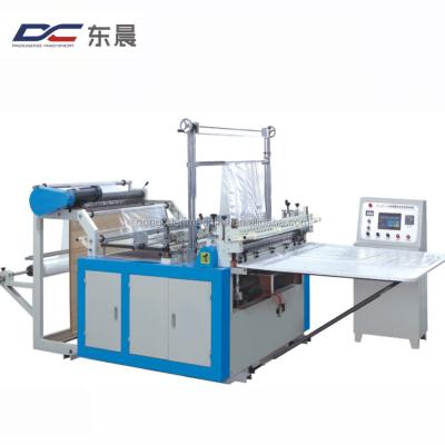 China Hotels Flat Bag Making Machine Of Biodegradable Plastic Bag Making Machine for sale