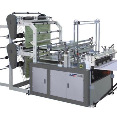 China Factory Fully Automatic High Speed ​​Plastic Bottom Sealing Shopping Bag Making Machine for sale