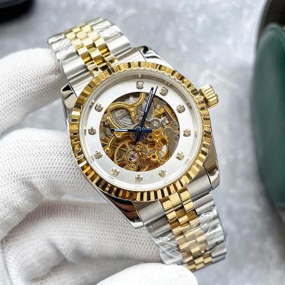 China Luxury Popular Fully Branded Watch Brethling Raplica European Watches Brands For Couple Ice Out Set Moisanite Moissanite Diamond Mossanite for sale