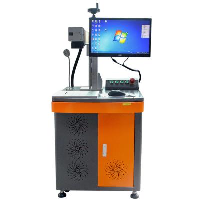 China 20w 30w 50w Air Cooled Fiber Laser Marking Machine Plt Dst Fiber Laser Marker Dxf for sale