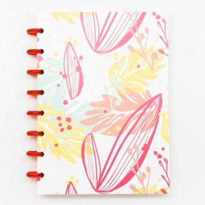 China A5 PP Durable Plastic Notebook Cover Spiral Notebook , Customize and Promotional School Notebook for sale