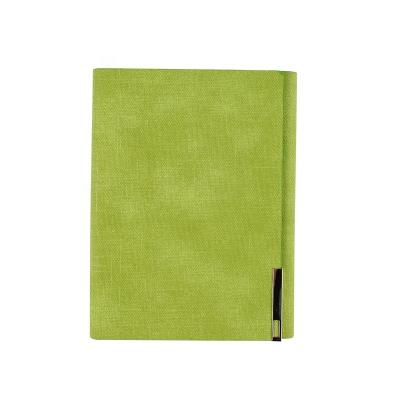 China Durable Loose Leaf Leather Office PU Leather Tied Notebook With Customized LOGO for sale