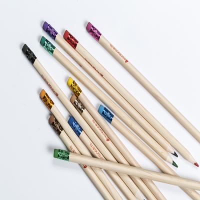 China Student Drawing Pencil Colored Pencil Set Customized Logo Plastic Pencil For School Artist Use for sale