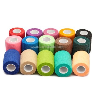 China Self Adhesive Self Adhesive Bandage Wrap, Breathable Stretch Cohesive Bandage Wrap Elastic Self Adhesive Bandage Wrap Tape for sale