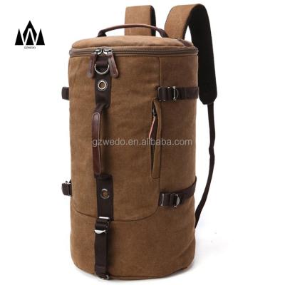 China Super Large Capacity Men's Backpack Shoulder Bag Canvas Sports Tourist Travel Outdoor Duffel Bag - Large for sale