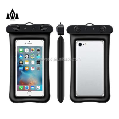 China Floating Airbag Waterproof Phone Pouch, Universal Waterproof Phone Case Dry Bag Underwater Airbag For TP 6