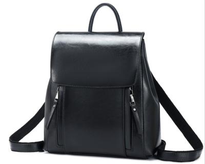 China Fasion new product fashion show high-end temperament leather has grain backpack for unisex for sale