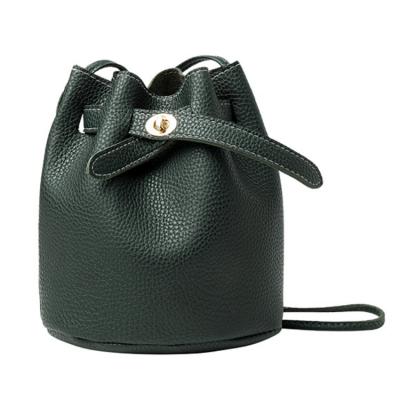 China Simple fashion cross \ comfortable mini promotional light \ durable PU luxury bucket and soft - body backpack for sale