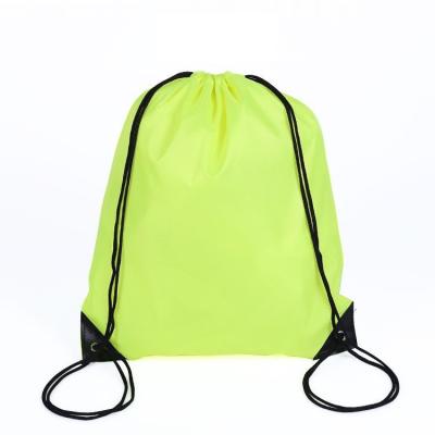 China Factory Direct Sustainable School Kids Simple And Environmentally Friendly Backpack Handled With Cross-adjustment Rope for sale