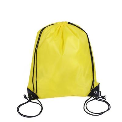 China Nylon Handled Polyester Sport Gym Bag Oxford Double Shoulder Shopping Bag With Drawstring for sale