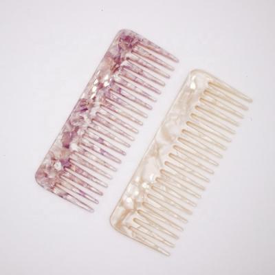 China Salon Ex-factory Price Large Size Acetate Hair Combs Comb High Quality Comb For Women for sale