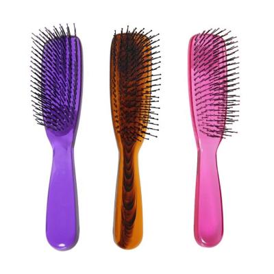 China Factory Price Ex-factory Detangle Hair Brush Straight Hair Comb Skin Massager Quick Dry Brush HB4257 Nondisposable for sale