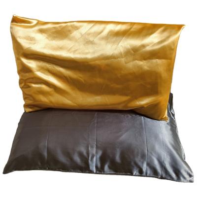 China Therapy S Class Soft Satin Pillow Case With Envelope Closure Braids Hair Skin Silk Pillow Covers for sale