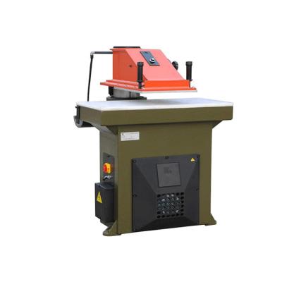 China Factory 25T Swing Arm Clicker Press Slipper Cutting Machine for sale