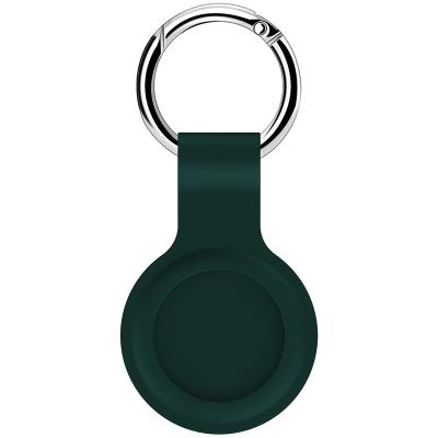 China Waterproof Wholesale Hot Popular Anti-lost Device Locator Silicone Key Chain Cover Device Suitable For Airtags Case for sale