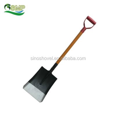 China Dubai Shovel Hand Tools Heavy Duty Garden Shovels With Long Wooden Handle For Farmer Working Use for sale