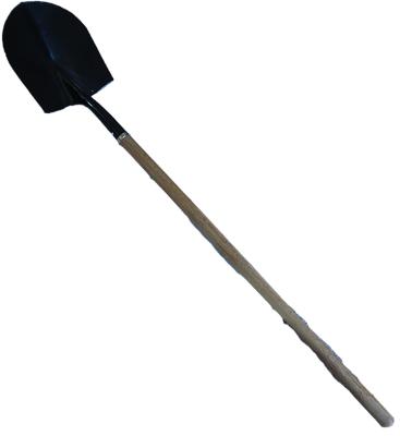 China Heavy duty wooden shovel with handle for sale