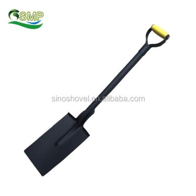 China Heavy Duty Steel Square Mouth Handle Y-handle Long Handle Garden ToolSpade / Shovel Steel Hand Tools Garden Tough Items for sale