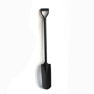 China Heavy duty steel shovel with handle for sale