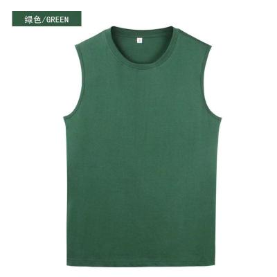 China Promotional Good Quality Mens Tank Top Travel Vest Gym Sleeveless Tank Top QUICK DRY for sale