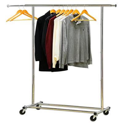 China Universal Well Made Standing Metal Clothes Dry Display Rack Hanger for sale