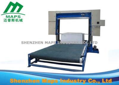 China Horizontal Sponge Cnc Foam Cutter Machine High Cutting Precision For  Foam Slices for sale