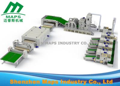 China Nonwoven Production Line / Automatic Wadding Machine For Quilting Comforter Machine for sale