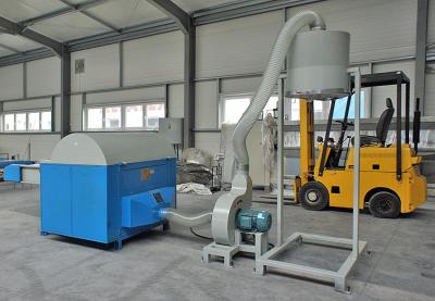 China 500 Kg Weight Sponge Cutting Machine Fabric Recycle Opening Machine High Efficiency for sale