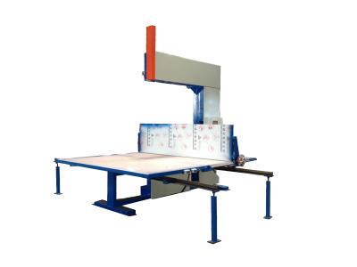 China Home Textile Machinery , Sponge Cutting Machine 1200 * 2290 Mm Outer Worktable for sale