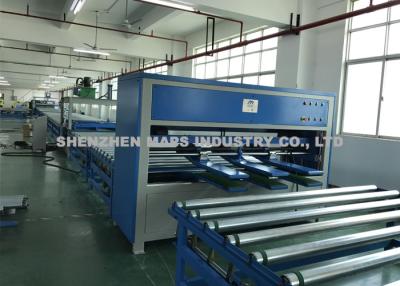 China 1050 Mm Arm Length Mattress Covering Machine Adjustable Height And Width for sale