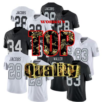 China Antibacterial Women's Josh 34 BO Jackson Mitchell 83 Darren Waller American Football Jersey Stich S-5XL 28 for sale