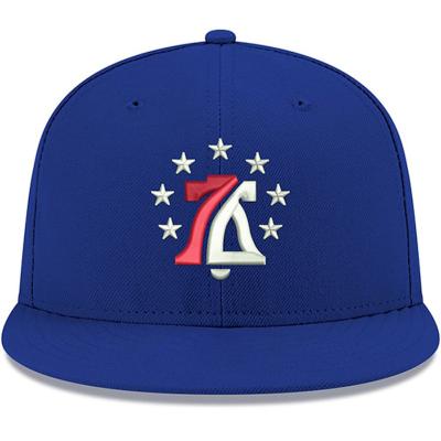 China 76er's COMMON GA 2K Team Color Snapback Adjustable Hat - royal for sale