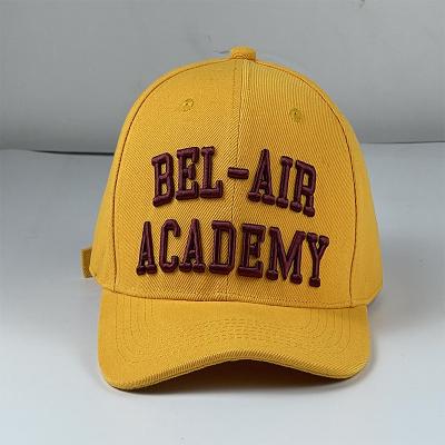 China Cool Prince Of Bel-Air Academy Men's Black Smith Adjustable Snapback Sports Outdoor Baseball Cap Dad Hat Embroidered for sale