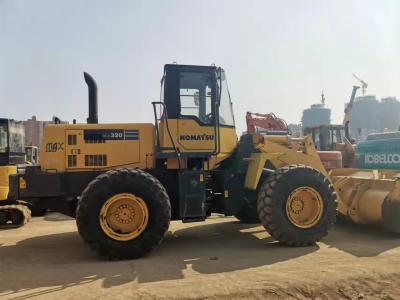 China WA 320-3 Komastu Used Wheel Loaders Used Payloader Comfortable Driving for sale