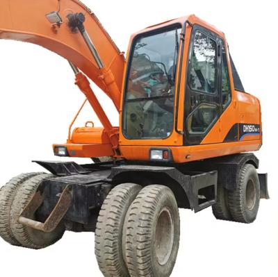 China Original Doosan DH150 Used Wheeled Excavator High Performance for sale