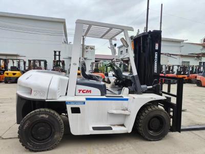 China Efficient 7 Tons FD70-2 TCM Second Hand Forklift Comfortable Driving for sale