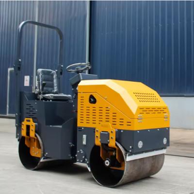 China Conduzindo 1 Ton 2 Ton 3 Ton Vibratory Road Roller 1 Ton Mini Asphalt Road Roller Compactor Com o Melhor Serviço E Preço Baixo à venda