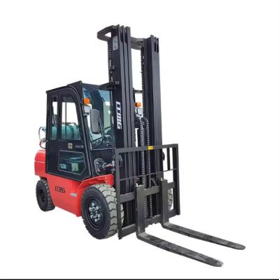 Κίνα Propane forklift LPG and gasoline forklift 3.5 ton 3 ton 2.5 ton 2 ton gas forklift with cabin προς πώληση