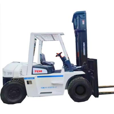 China Used Safer Factory High Quality Cheap Price TCM 3 Ton 3.5 Ton Diesel Forklift With ISUZU YANMAR MISUBISHI Engine for sale