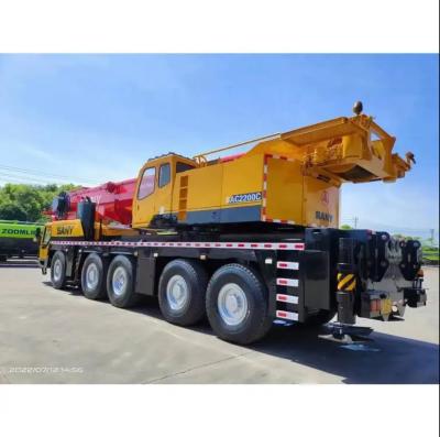 China Sany 220T Rough Terrain Used Truck Mounted Mobile Crane With Spare Parts For Sale for sale