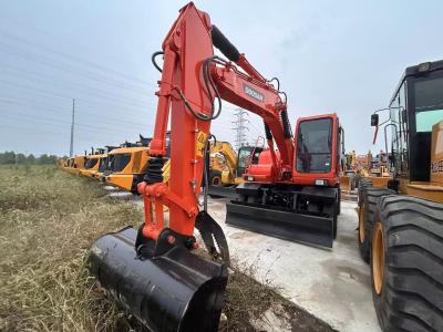 China Hyundai Cummins Wheeled Excavator Super High Cost Performance for sale